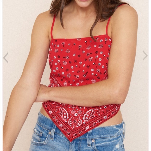 Garage Tops - 🌸Garage Bandana Top🌸